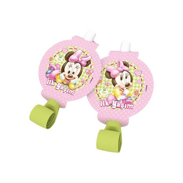 Kervan Minnie Mause Disney Baby Temalı Kaynana Dili (6 Adet) Kervan Minnie Mause Disney Baby Temalı Kaynana Dili (6 Adet)