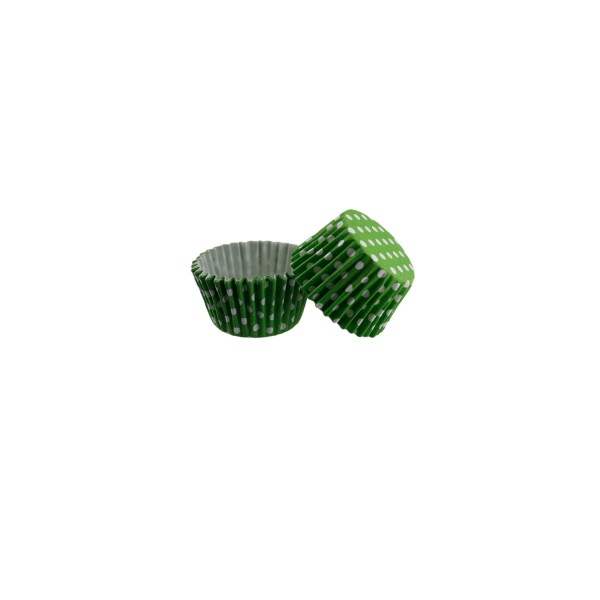 Kervan Kek Kalıbı Pet Kapsül 52X45 MM Kağıt Cupcake Kağıdı (100 Adet) Puantiyeli Yeşil Kervan Kek Kalıbı Pet Kapsül 52X45 MM Kağıt Cupcake Kağıdı (100 Adet) Puantiyeli Yeşil