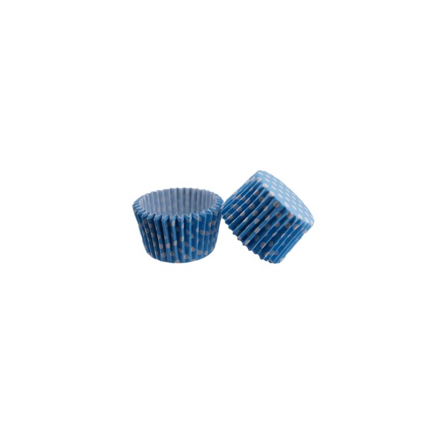 Kervan Kek Kalıbı Pet Kapsül 52X45 MM Kağıt Cupcake Kağıdı (100 Adet) Puantiyeli Mavi Kervan Kek Kalıbı Pet Kapsül 52X45 MM Kağıt Cupcake Kağıdı (100 Adet) Puantiyeli Mavi