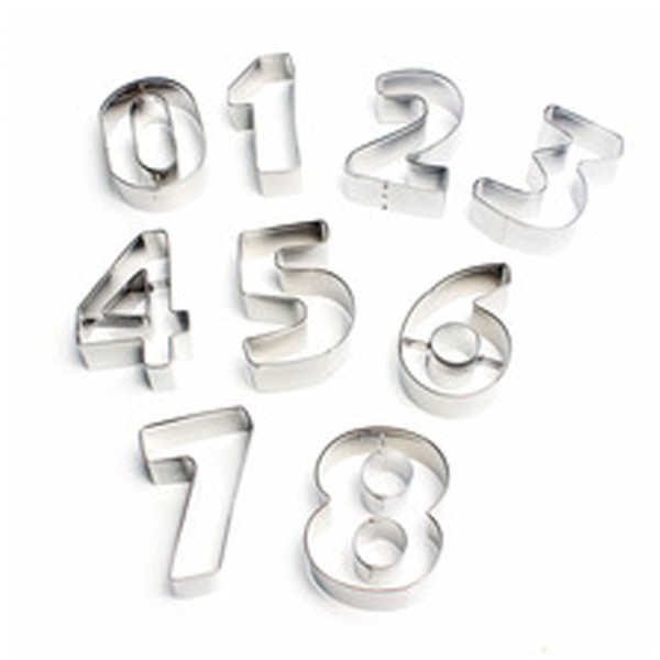 Kervan Kek Kurabiye Kalıbı Minik 0 Dan 8 Kadar 9 Parça  2.5 CM BK028