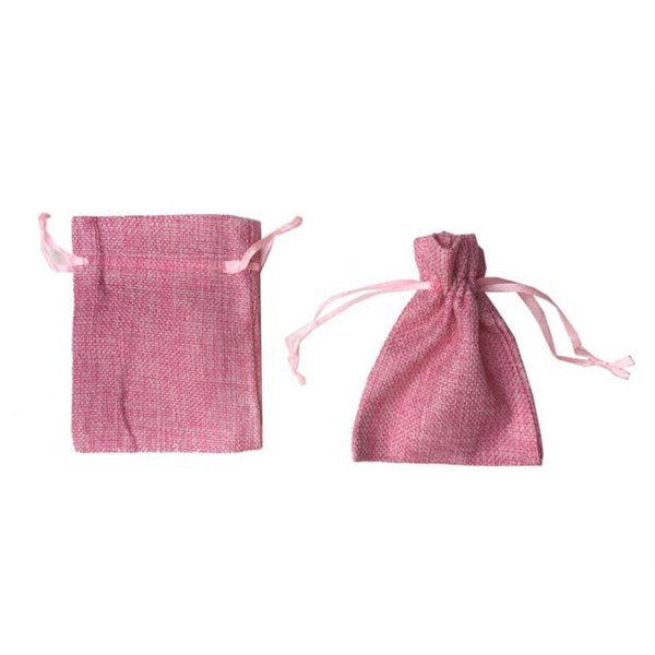 Kervan Kına Çerez Kesesi Naturel 9X12 Cm (20 Adet)  Pembe