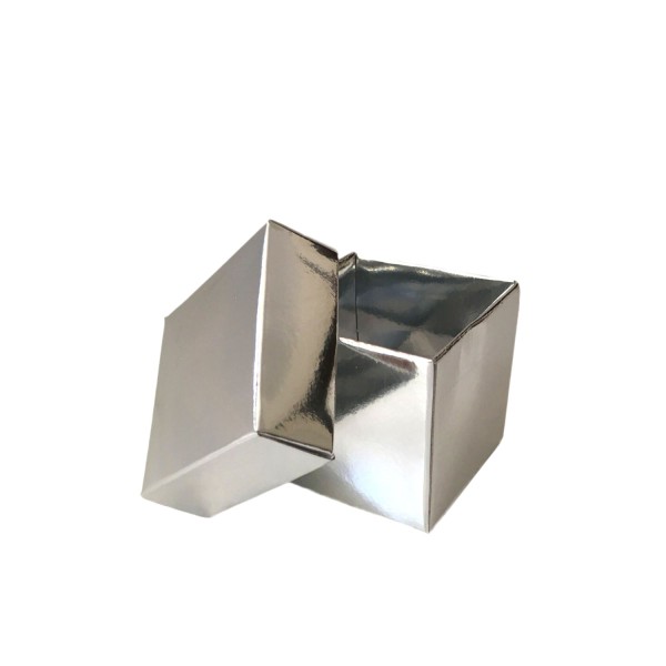 Kervan Komple Karton Kutu 5X5X5 CM (50 Adet)  Gümüş