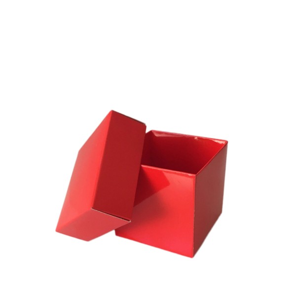 Kervan Komple Karton Kutu 5X5X5 CM (50 Adet)  Kırmızı