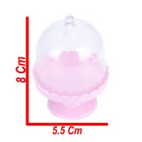 Kervan Kutu Cupcake Ayaklı Modeli  Yerli  (12 Adet)  Pembe