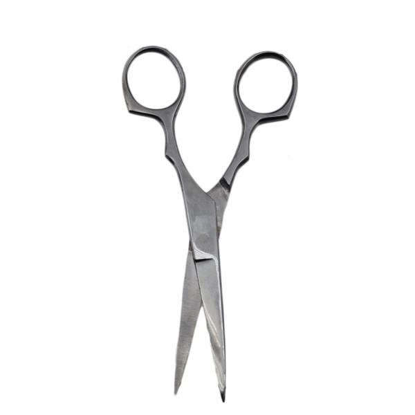 Kervan Metal Makas Sade Lüx Model 1 Söz ve Nişan Makası  Gümüş
