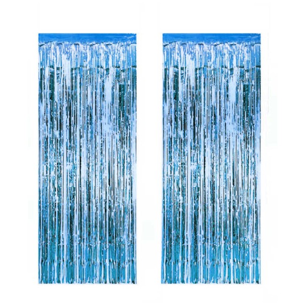 Kervan Metalize Arka Fon Süsü Asmalı 50X230 CM Mavi Kervan Metalize Arka Fon Süsü Asmalı 50X230 CM Mavi