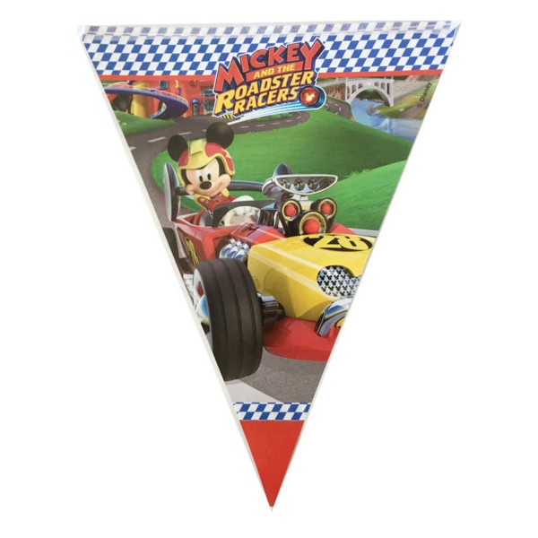 Kervan Mickey Mause Roadster Temalı Flama Bayrak Seti