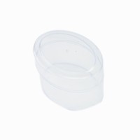 Kervan Mika Kutu  Oval Model Şefafaf (12 Adet)