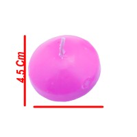 Kervan Mum Yüzen 4 Lü   Pembe