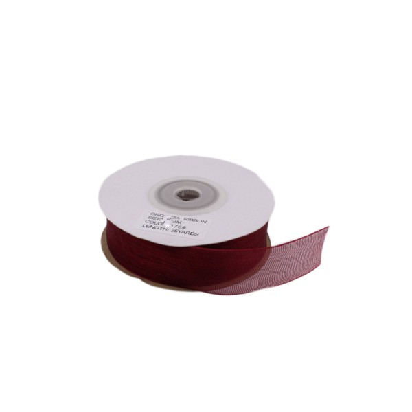 Kervan Organze Kurdele 40 MM (22 Metre)  Bordo