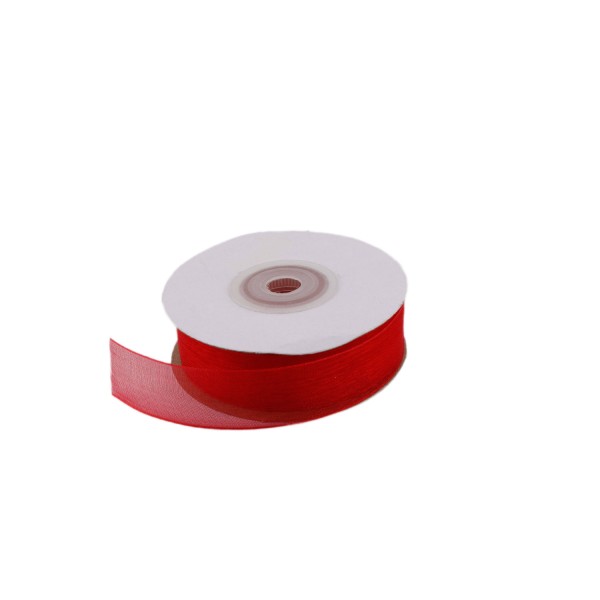 Kervan Organze Kurdele 40 MM (22 Metre)  Kırmızı