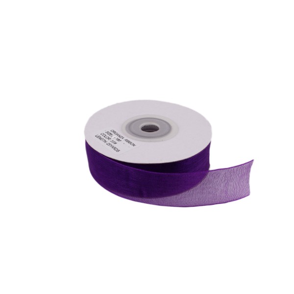 Kervan Organze Kurdele 40 MM (22 Metre)  Mor
