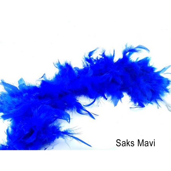 Kervan Otriş Tüy 2 Metre 60 GR  Saks Mavi