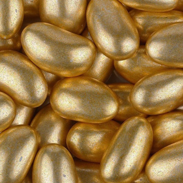 Kervan Parlak Çikolata Kaplı Badem Draje (1 KG)  Gold