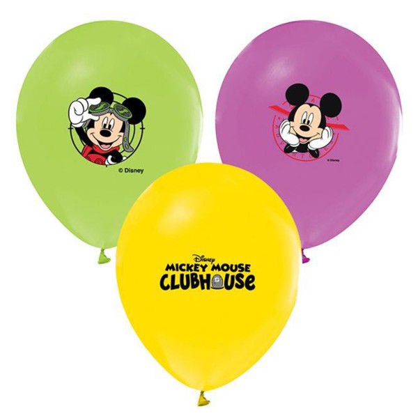 Kervan Mickey Mouse Temalı Balon 4+1 Baskılı Pastel (20 Adet)
