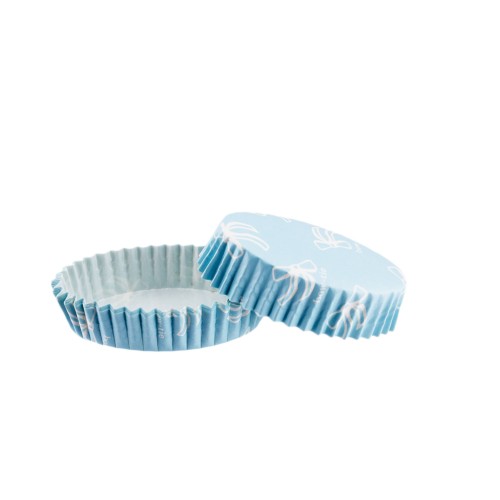 Cupcake Kalıbı Pet Kapsül Oval Model Kek Kalıbı (100 Adet) F11 Fiyonklu Mavi Cupcake Kalıbı Pet Kapsül Oval Model Kek Kalıbı (100 Adet) F11 Fiyonklu Mavi