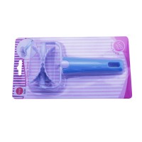 Kervan Plastik Yuvarlak Hamur Ruleti Kesici Hamur Şekilledirici Tırtıklı Kervan Plastik Yuvarlak Hamur Ruleti Kesici Hamur Şekilledirici Tırtıklı
