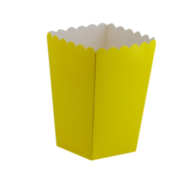 Kervan Popcorn Kutusu Karton Düz Renk (Mısır Cips Kutusu) (10 Adet) Sarı Kervan Popcorn Kutusu Karton Düz Renk (Mısır Cips Kutusu) (10 Adet) Sarı