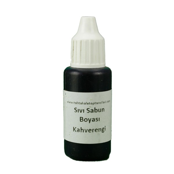 Kervan Sıvı Sabun Boyası Sıvı 10 GR  KahveRengi