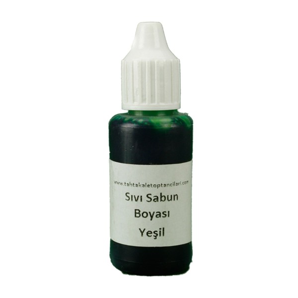 Kervan Sıvı Sabun Boyası Sıvı 10 GR  Yeşil