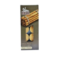 Kervan Tealight Mum Tarçın Kokulu 13 Gr (10 Adet)