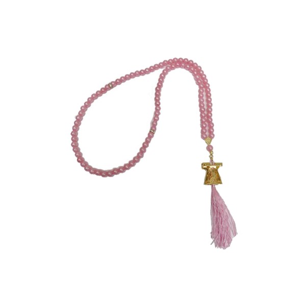 Kervan Tesbih İncili İmamesi Kaftan 99 Lu (10 Adet)  Pembe