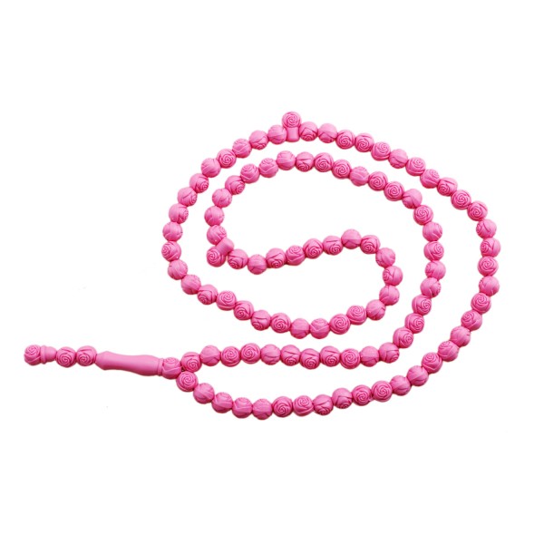 Kervan Gül Kokulu 99 lu Tesbih Kalp Kutuda Gül Desenli (12 Adet) Pembe Kervan Gül Kokulu 99 lu Tesbih Kalp Kutuda Gül Desenli (12 Adet) Pembe