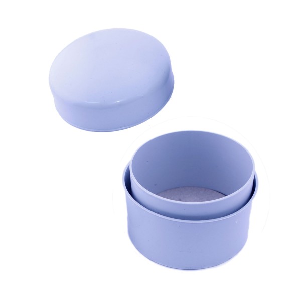 Kervan Tesbih Kutusu Yuvarlak Küçük Boy Plastik 9.5CM X 10.5 CM Gümüş Kervan Tesbih Kutusu Yuvarlak Küçük Boy Plastik 9.5CM X 10.5 CM Gümüş