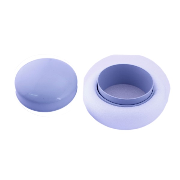 Kervan Tesbih Kutusu Yuvarlak Büyük Boy Plastik (11 CM X14 CM) Gümüş Kervan Tesbih Kutusu Yuvarlak Büyük Boy Plastik (11 CM X14 CM) Gümüş