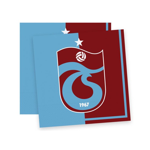 Kervan Trabzonspor Temalı Taraftar Kağıt Peçete 33*33 (16 Adet)