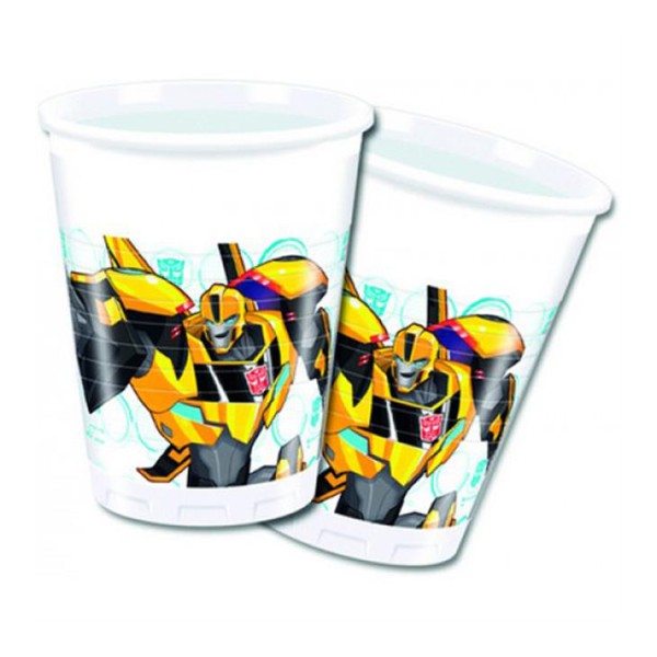 Kervan Transformers Temalı Bardak Parti Bardağı (8 Adet) Kervan Transformers Temalı Bardak Parti Bardağı (8 Adet)