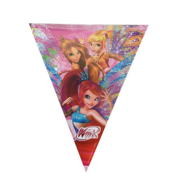 Kervan Winx Butterflix Temalı Üçgen Bayrak Set
