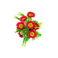 Kervan Yapay Çiçek  Demet Güne Bakan (1 Demet)  Kırmızı