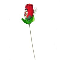 Kervan Yapay Çiçek Kırmızı Gül Buketi 20 li 34 CM (1 Demet)